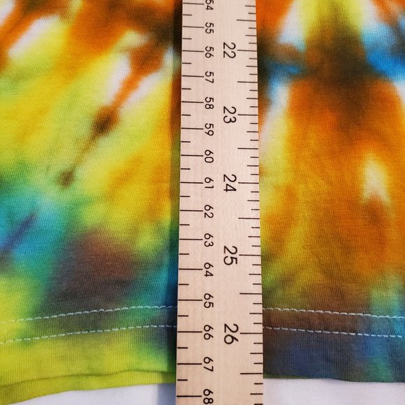 tie dye boho style unisex T shirt size S. 100% soft cotton. - Picture 10 of 10
